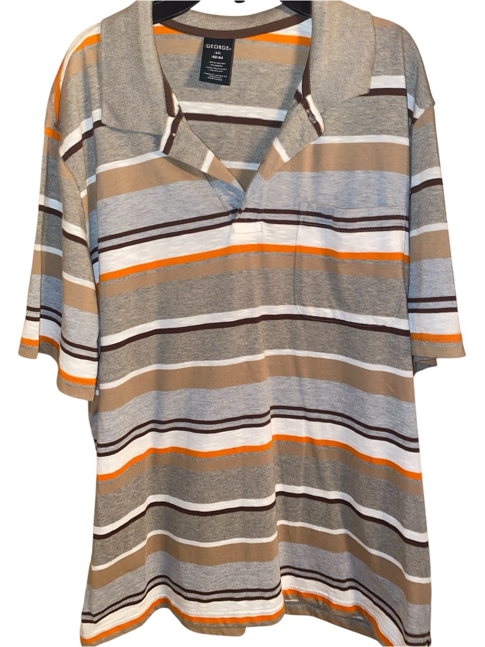 George Mens Polo shirt. New. SZ L
